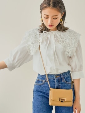 GRLグレイル_OFFICIALさん（レディース・157cm）の夏コーディネート