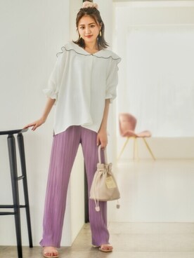 GRLグレイル_OFFICIALさん（レディース・157cm）の夏コーディネート