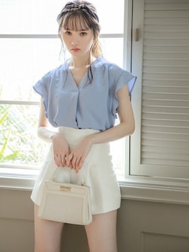 GRLグレイル_OFFICIALさん（レディース・161cm）の夏コーディネート