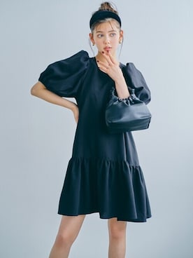 「GRL（グレイル）のアイテム（チュニック）」を使った、GRLグレイル_OFFICIALさん（レディース・163cm）の夏コーディネート