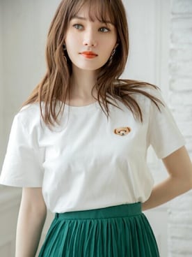 「GRL（グレイル）のアイテム（アクセサリー）」を使った、GRLグレイル_OFFICIALさん（レディース・161cm）の夏コーディネート