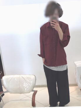 「rps（アールピーエス）のアイテム（パンツ）」を使った、つーさん（メンズ・177cm）の春コーディネート