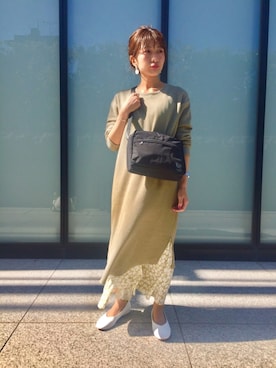 「アイテム（その他シューズ）」を使った、nabeshimaさん（レディース・150cm）の春コーディネート