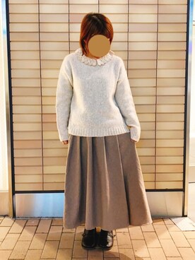 さわこさん(レディース・155cm)の冬コーディネート