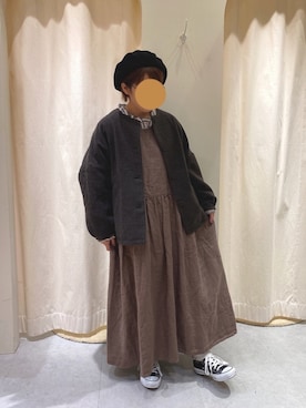 「CONVERSE（コンバース）のconverse（コンバース） ALL STAR OX（オールスターOX）（スニーカー）」を使った、さわこさん（レディース・155cm）の秋コーディネート