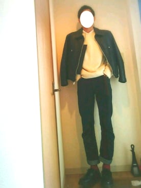 けんさん（メンズ・180cm）の冬コーディネート