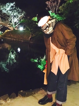 「エトセンス」｜「アイテム（ジャケット/アウター）」を使った、けんさん（メンズ・180cm）の秋コーディネート