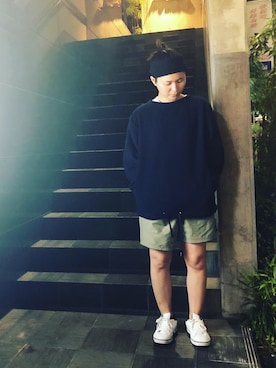 「WEGO（ウィゴー）のアイテム（ヘアバンド）」を使った、peppermintsさん（レディース・156cm）の春コーディネート