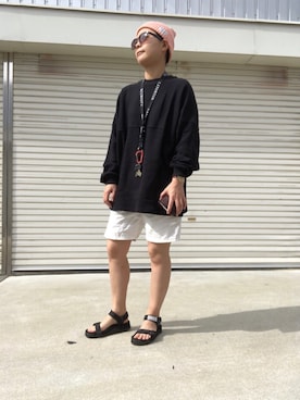 peppermintsさん（レディース・156cm）の夏コーディネート