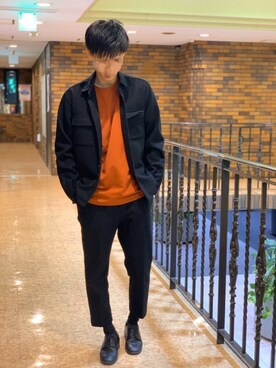 「ivory court（アイボリーコート）のアイテム」を使った、marさん（メンズ・180cm）の春コーディネート