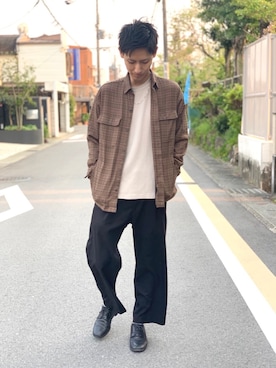 marさん（メンズ・180cm）の春コーディネート