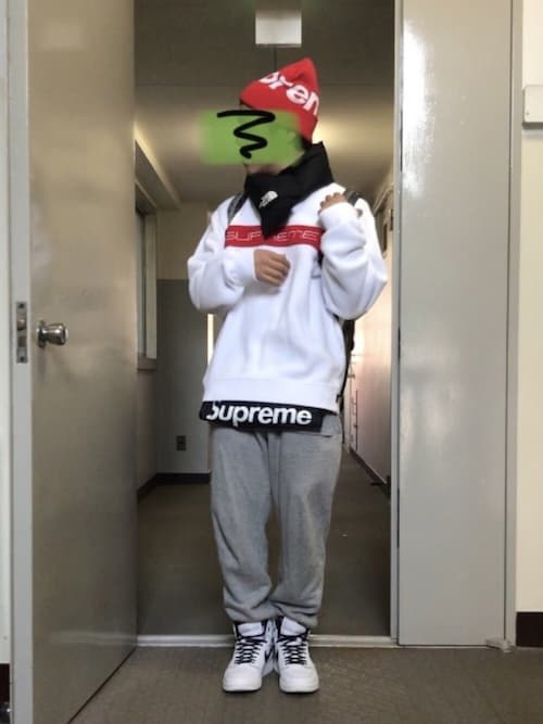 むっく Supreme のニットキャップ ビーニーを使ったコーディネート Wear