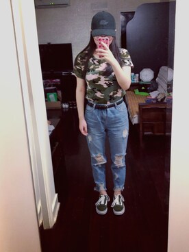 「Etam（エタム）のアイテム」を使った、水蜜桃🍑さん（レディース・158cm）の夏コーディネート