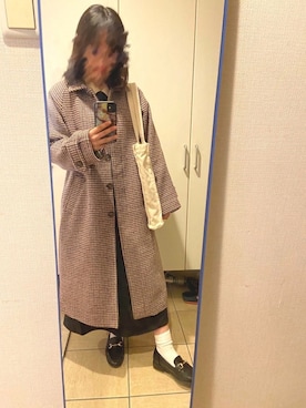 「179/WG（イチナナキュウダブルジー）のアイテム（ワンピース/ドレス）」を使った、おきんさん（レディース・152cm）の冬コーディネート