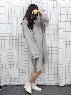 「OLDMICKEY （オールドミッキー）のアイテム（ワンピース/ドレス）」を使った、oldmickey_jpさん（レディース・162cm）の冬コーディネート