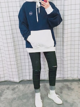 「OLDMICKEY （オールドミッキー）のアイテム」を使った、oldmickey_jpさん（レディース・162cm）の春コーディネート