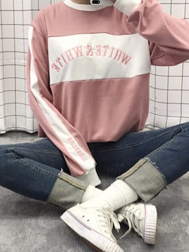 「OLDMICKEY （オールドミッキー）のアイテム」を使った、oldmickey_jpさん（レディース・162cm）の春コーディネート