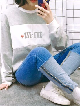 「OLDMICKEY （オールドミッキー）のアイテム」を使った、oldmickey_jpさん（レディース・162cm）の春コーディネート
