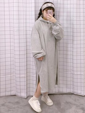 「OLDMICKEY （オールドミッキー）のアイテム（ワンピース/ドレス）」を使った、oldmickey_jpさん（レディース・153cm）の春コーディネート