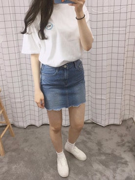 「OLDMICKEY （オールドミッキー）のアイテム」を使った、oldmickey_jpさん（レディース・162cm）の春コーディネート