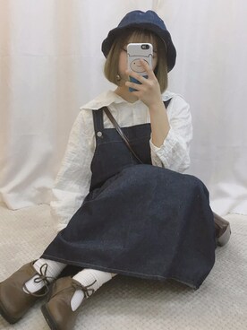「OLDMICKEY （オールドミッキー）のアイテム」を使った、oldmickey_jpさん（レディース・156cm）の春コーディネート