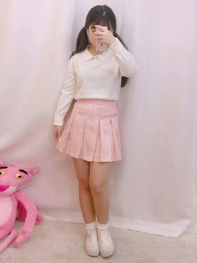 「OLDMICKEY （オールドミッキー）のアイテム」を使った、oldmickey_jpさん（レディース・152cm）の春コーディネート