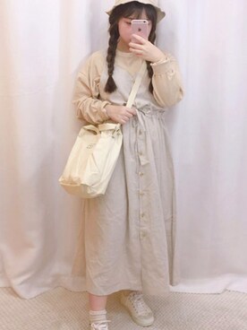 「OLDMICKEY （オールドミッキー）のアイテム」を使った、oldmickey_jpさん（レディース・162cm）の春コーディネート