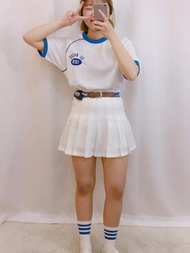 「OLDMICKEY （オールドミッキー）のアイテム」を使った、oldmickey_jpさん（レディース・162cm）の春コーディネート