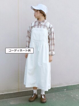 「OLDMICKEY （オールドミッキー）のアイテム（ワンピース/ドレス）」を使った、oldmickey_jpさん（レディース・156cm）の春コーディネート
