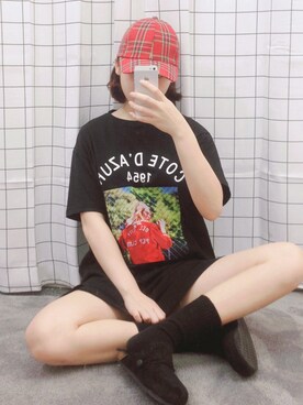「OLDMICKEY （オールドミッキー）のアイテム」を使った、oldmickey_jpさん（レディース・156cm）の春コーディネート