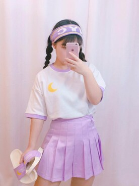 「OLDMICKEY （オールドミッキー）のアイテム」を使った、oldmickey_jpさん（レディース・150cm）の春コーディネート