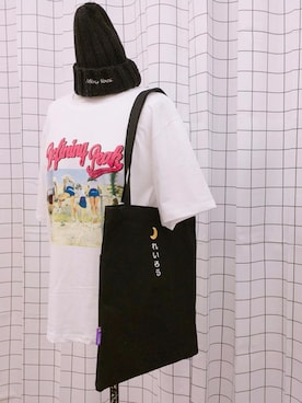 「OLDMICKEY （オールドミッキー）のアイテム（バッグ）」を使った、oldmickey_jpさん（レディース・162cm）の春コーディネート