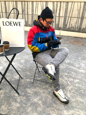 「airvapormax95」｜Nori.Mさん（メンズ・168cm）の冬コーディネート