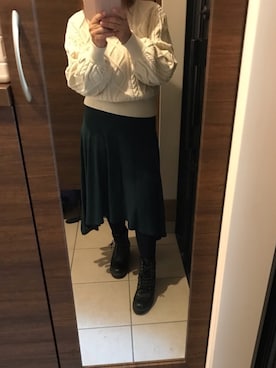 「アイテム（トップス）」を使った、haruvaruさん（レディース・145cm）の冬コーディネート