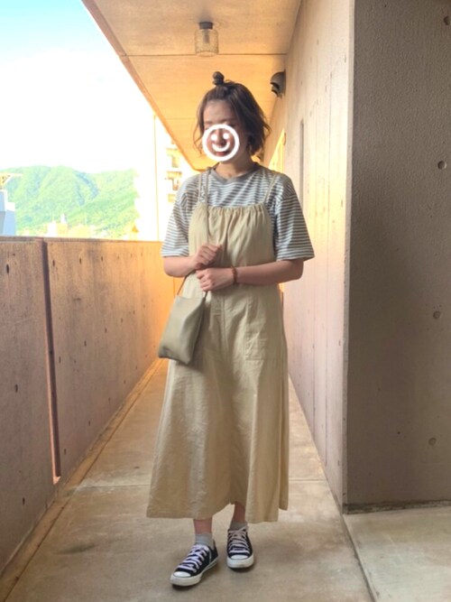 Ayari 無印良品のtシャツ カットソーを使ったコーディネート Wear