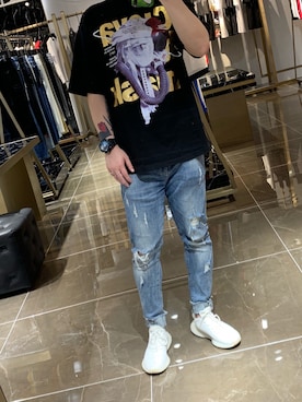 「xg（エックスジー）のアイテム」を使った、V：15925649452さん（メンズ・174cm）の春コーディネート