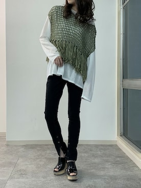 Avvenente staffさん(レディース・166cm)の冬コーディネート