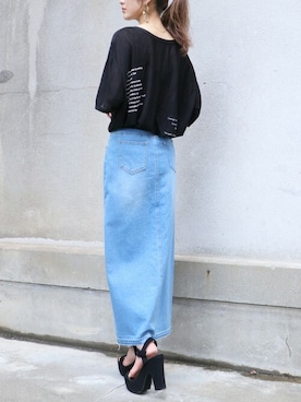 Avvenente staffさん（レディース・160cm）の夏コーディネート