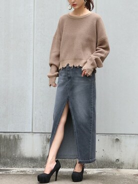 Avvenente staffさん（レディース・160cm）の秋コーディネート