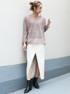 Avvenente staffさん(レディース・166cm)の冬コーディネート