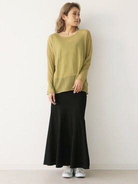 Avvenente staffさん(レディース・166cm)の春コーディネート