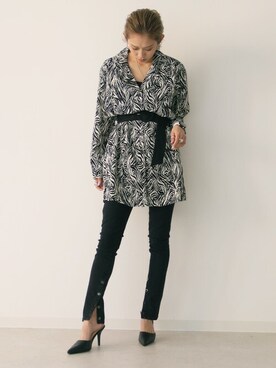 Avvenente staffさん（レディース・166cm）の春コーディネート