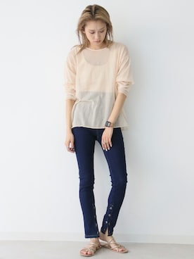 Avvenente staffさん(レディース・166cm)の春コーディネート