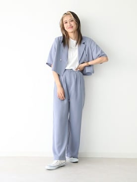 Avvenente staffさん（レディース・166cm）の春コーディネート