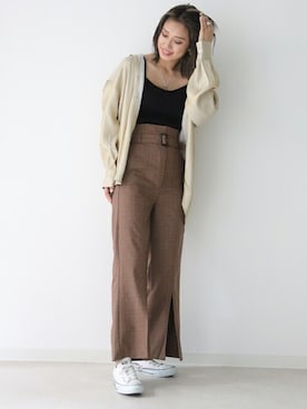 Avvenente staffさん（レディース・166cm）の春コーディネート