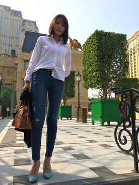 まつゆきさん（レディース・172cm）の冬コーディネート