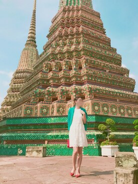 まつゆきさん（レディース・172cm）の春コーディネート