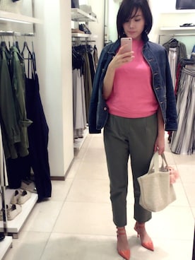 「BEAMS WOMEN（ビームス　ウィメン）のアイテム」を使った、まつゆきさん（レディース・172cm）の春コーディネート