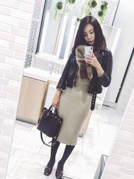 まつゆきさん(レディース・172cm)の冬コーディネート