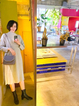 まつゆきさん(レディース・172cm)の秋コーディネート